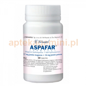 FARMAPOL Aspafar Farmapol, 50 tabletek