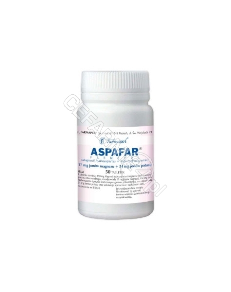 FARMAPOL Aspafar Farmapol x 50 tabl