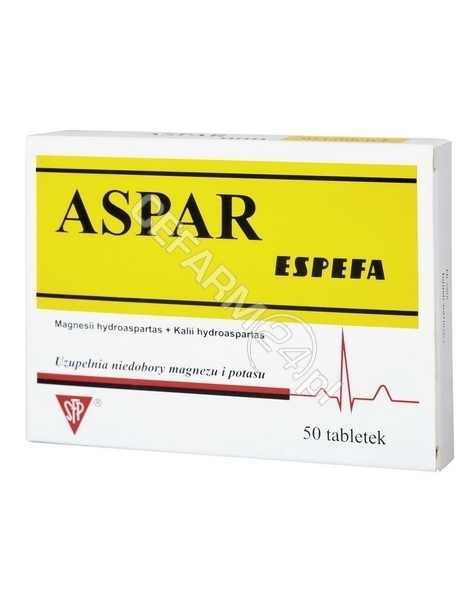 ESPEFA Aspar espefa x 50 tabl