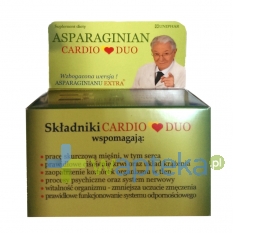 UNIPHAR SP Z O.O. Asparaginian CardioDuo 50 tabletek
