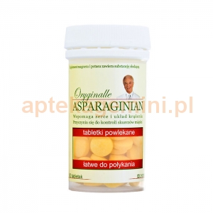 UNIPHAR Asparaginian Oryginalle, 50 tabletek