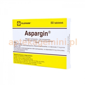 FILOFARM Aspargin, 50 tabletek