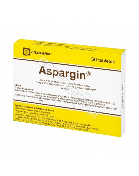 FILOFARM Aspargin x 50 tabl (filofarm)