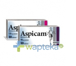 BIOFARM SP.Z O.O. Aspicam 15 mg tabletek 20 sztuk