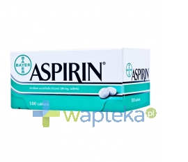 BAYER SP. Z O.O. Aspirin 500 mg 100 tabletek
