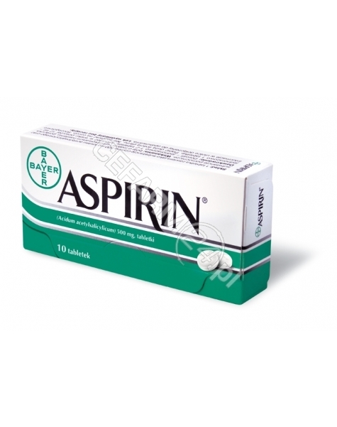 BAYER Aspirin 500 mg x 10 tabl - dostępne ostatnie sztuki