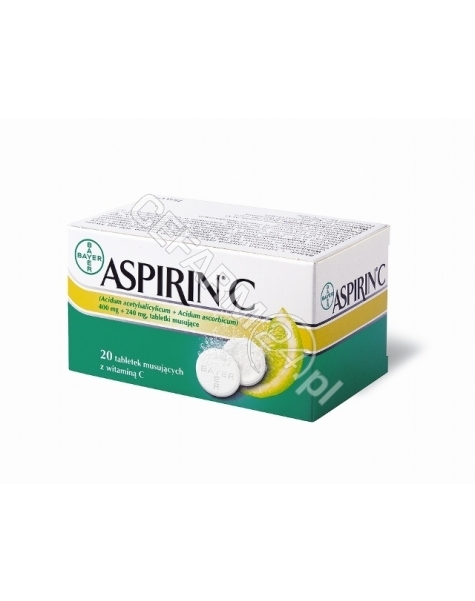 BAYER Aspirin c x 20 tabl musujących