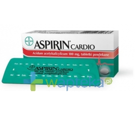 BAYER SP. Z O.O. Aspirin Cardio 0,1g 30 tabletek