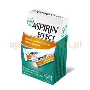 BAYER Aspirin Effect 500mg, 10 saszetek