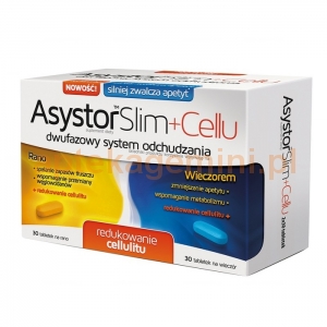 Aflofarm Asystor Slim+Cellu, 30+30 tabletek OKAZJA