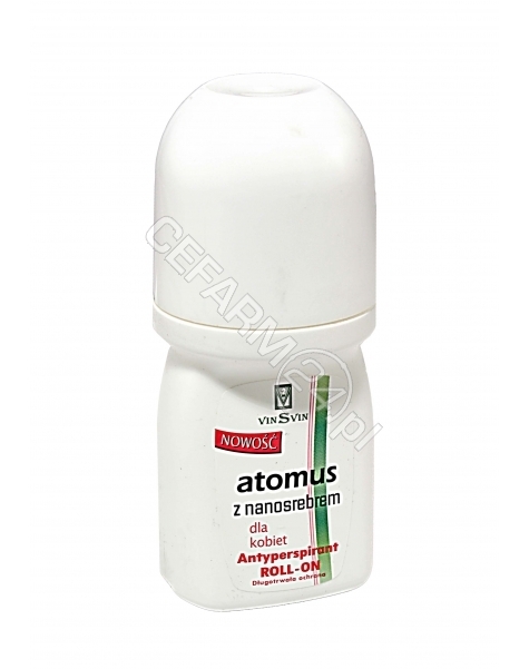 VINSVIN Atomus dezodorant roll-on z nanosrebrem dla kobiet 50 ml
