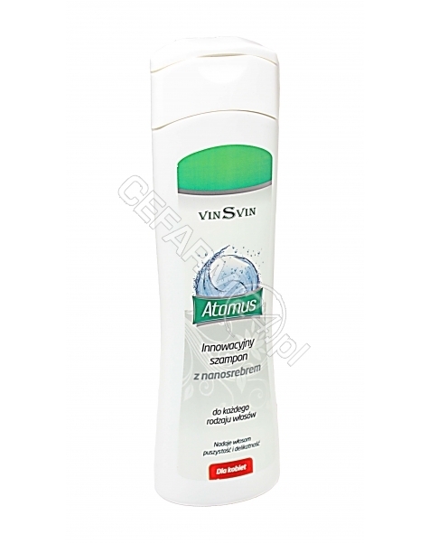 VINSVIN Atomus szampon z nanosrebrem dla kobiet 200 ml
