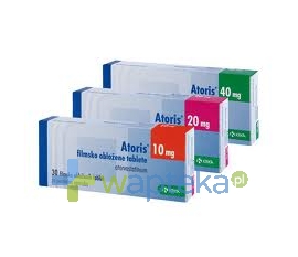 KRKA POLSKA SP. Z O.O. Atoris 10 mg tabletki powlekane 90 sztuk