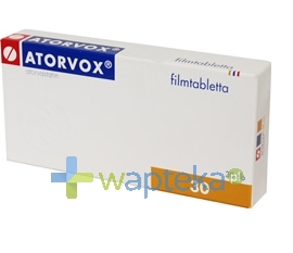 FARMACOM SP. Z O.O. Atorvox tabletki powlekane 10 mg 30 sztuk