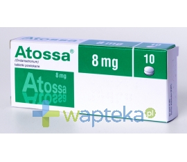 EGIS PHARMACEUTICALIS LTD. Atossa tabletki powlekane 8 mg 10 sztuk