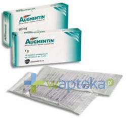 SMITHKLINE BEECHAM PHARMACEUTICALS (GLAXO) Augmentin tabletki powlekane 1000 mg 14 sztuk
