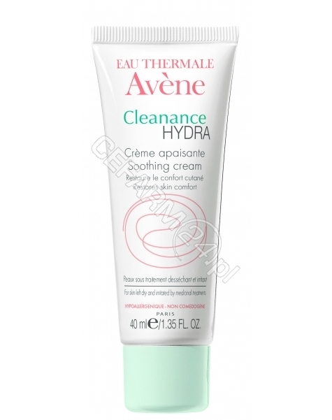 AVENE Avene Cleanance Hydra krem łagodzący przywracający komfort skórze 40 ml