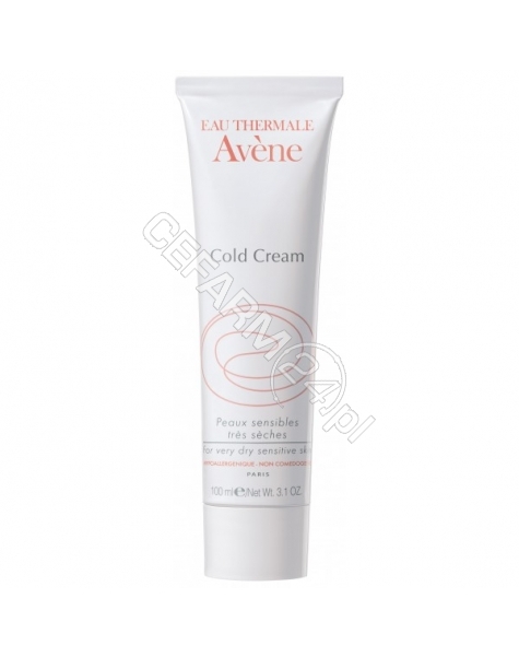 AVENE Avene cold cream żel do mycia 100 ml (data ważności 31.03.2016)