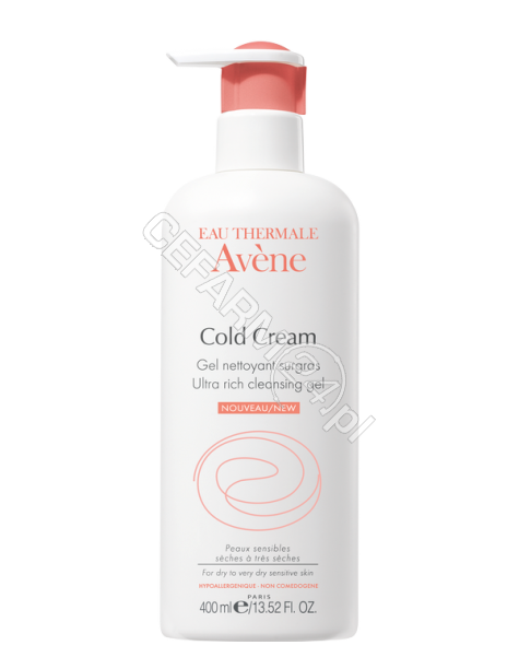 PIERRE FABRE AVENE Cold Cream Żel do mycia 400 ml