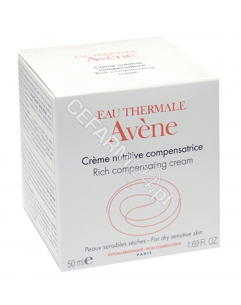 AVENE Avene creme nutrive compensatrice krem odżywczy do skóry wrażliwej suchej 50 ml