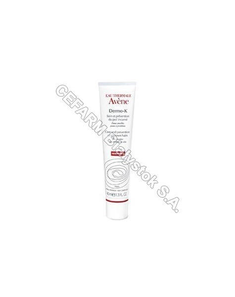 AVENE Avene dermo-k krem na wrastające włosy 40 ml