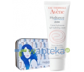 PIERRE FABRE AVENE HYDRANCE OPTIMALE LEGERE lekki krem nawilzajacy 40ml + PODRÓŻNY pojemniczek GRATIS