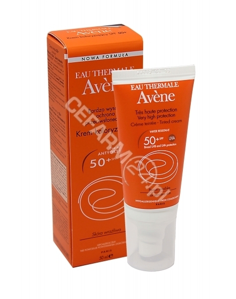 AVENE Avene krem koloryzujący z bardzo wysoką ochroną przeciwsłoneczną spf50+ 50 ml