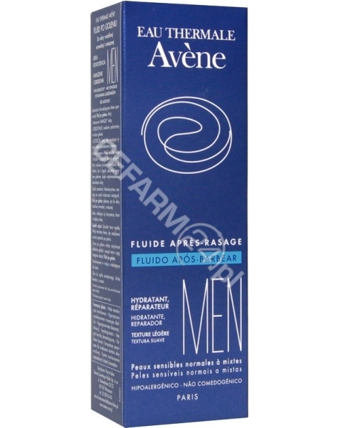 PIERRE FABRE AVENE MEN Fluid po goleniu do skóry normalnej i mieszanej 75 ml