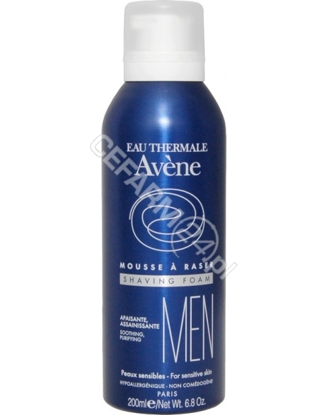 AVENE Avene Men pianka do golenia do skóry wrażliwej 200 ml