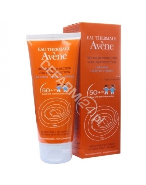 AVENE Avene mleczko dla dzieci z bardzo wysoką ochroną przeciwsłoneczną spf 50+ 100 ml