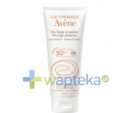 PIERRE FABRE AVENE SŁOŃCE Mleczko mineralne SPF 50+ 100ml + PALETKI do gry plażowej GRATIS!