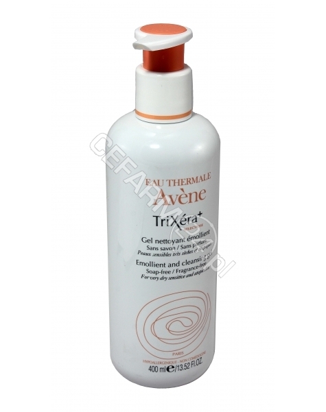 AVENE Avene trixera+selectiose zmiękczający żel oczyszczający 400 ml