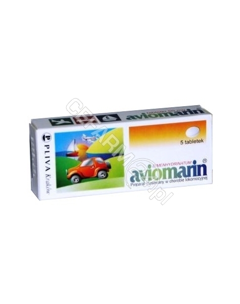 TEVA Aviomarin 50 mg x 10 tabl