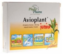 PHYTOPHARM KLĘKA S.A. Avioplant Junior 10 kapsułek