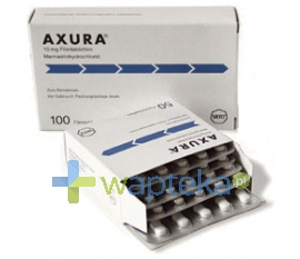 MERZ PHARMACEUTICALS GMBH Axura tabletki powlekane 10 mg 56 sztuk