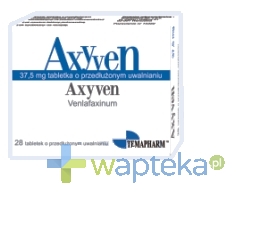 AXXON SP. Z O.O. Axyven 37,5 mg tabletki o przedłużonym uwalnianiu 28 sztuk