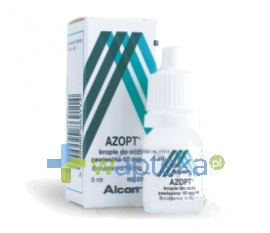 ALCON POLSKA SP. Z O.O. Azopt 1% (10 mg / ml) krople do oczu 5 ml