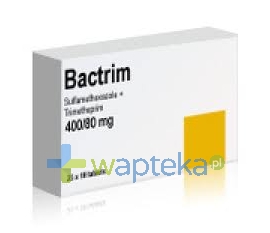 ROCHE POLSKA SP. Z O.O. Bactrim 480 mg tabletki 20 sztuk