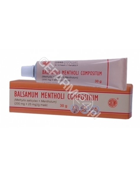 CHEMA-ELEKTR Balsamum mentholi compositum maść 30 g