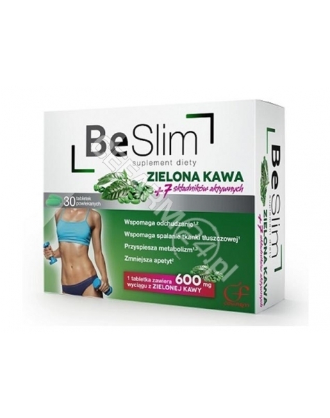 COLFARM Be slim zielona kawa x 30 tabl powlekanych