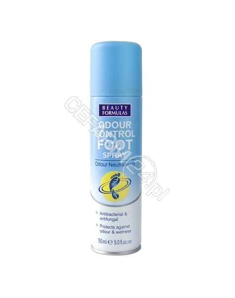BEAUTY FORMULAS Beauty formulas dezodorant antybakteryjny do stóp 150 ml