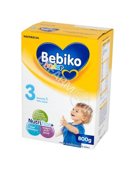 NUTRICIA Bebiko junior 3R 800 g (data ważności 06.03.2016)