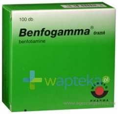 WORWAG PHARMA GMBH & CO.KG Benfogamma 50 mg drażetki 100 sztuk