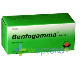 WORWAG PHARMA GMBH & CO.KG Benfogamma drażetki 50 mg 50 sztuk