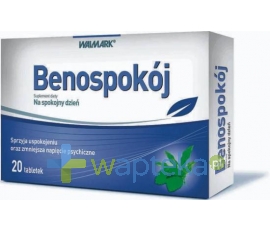 WALMARK SP. Z O.O. Benospokój 20 tabletki