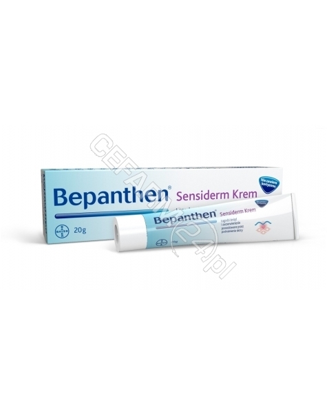 BAYER Bepanthen sensiderm krem 20 g