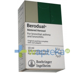 BOEHRINGEN INGELHEIM MARKETING SP. Z O.O. Berodual roztwór do nebulizacji 20 ml