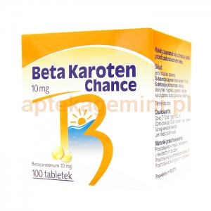 CHANCE Beta Karoten CHANCE, 10mg, 100 tabletek