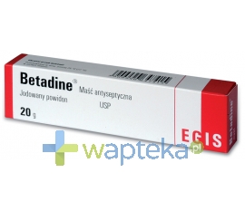 EGIS PHARMACEUTICALIS LTD. Betadine 10% maść 20g