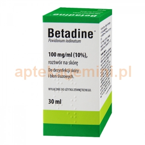 INPHARM Betadine 10%, roztwór na skórę, 30ml IMPORT RÓWNOLEGŁY